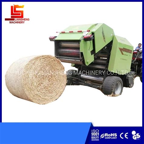 Hay And Straw Baling Machine Grass Baler Mini Round Hay Baler Packing