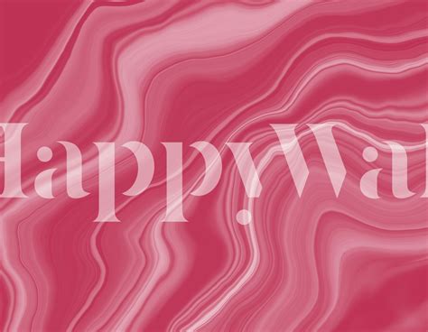 Liquid Viva Magenta Agate Wallpaper Happywall