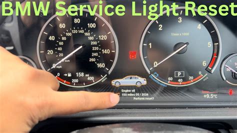 How To Reset Service Light On Bmw F10f20f30f32f36 Service Light Oilbrake Fluid Brake