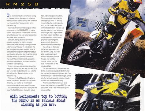 Suzuki Rm And Rmx Brochure Page Tony Blazier Flickr