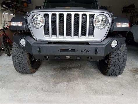 EAG Bumper install with Apex Winch | Jeep Gladiator (JT) News, Forum ...