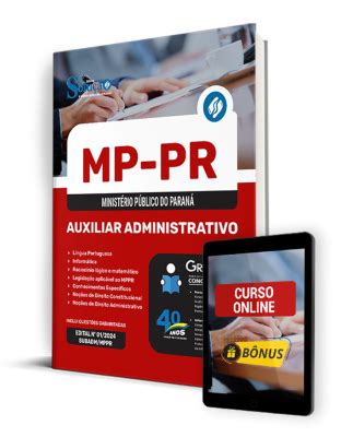 Apostila Mp Pr Auxiliar Administrativo