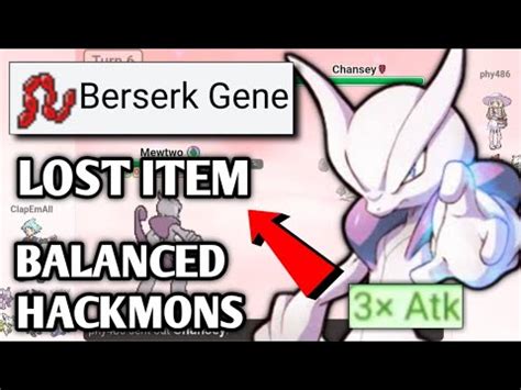 BERSERK GENE UNBURDEN MEGA MEWTWO X IS INSANE IN BALANCED HACKMONS