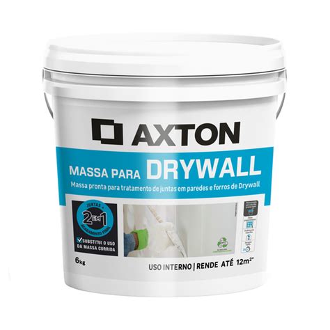 Massa Para Drywall 6 Kg Axton Leroy Merlin