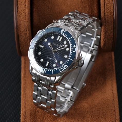 Seiko Seamaster MOD Blue Dial