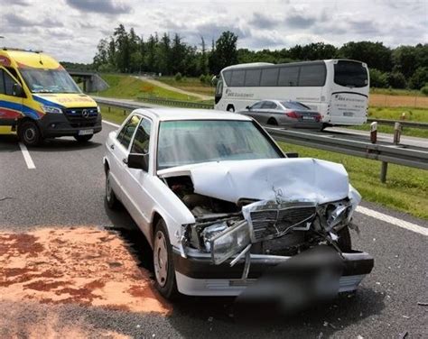 Wypadek na A1 korki na obwodnicy Trójmiasta RMF 24