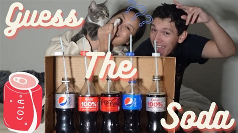 Guess The Soda Challenge Youtube