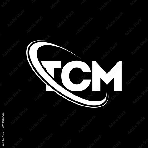 TCM logo. TCM letter. TCM letter logo design. Intitials TCM logo linked ...