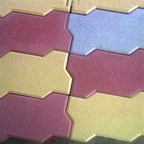 Cement Zig Zag Interlocking Tiles Thickness Mm At Best Price In