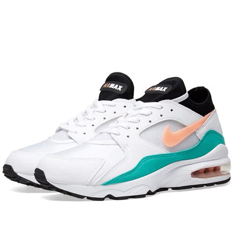 Nike Air Max 93 'Miami' White, Bliss & Kinetic Green | END. (Global)