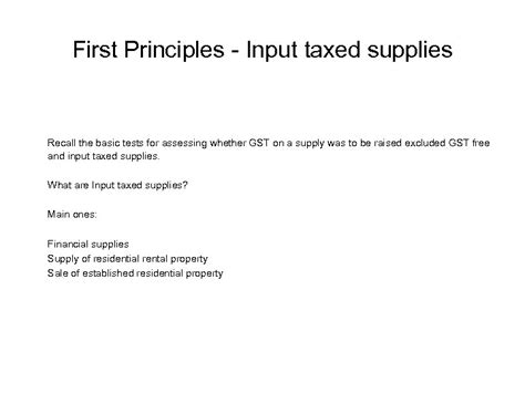 Gst Basic Concepts This Presentation Is Designed