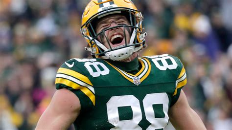 Packers Tight End Grades Luke Musgrave Tucker Kraft Sturdy Foundation