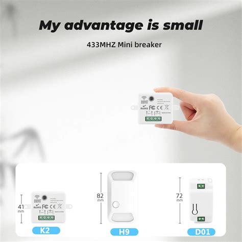 Buy Smatrul Mini Rf 433mhz Module Smart Life Wireless Switch Light