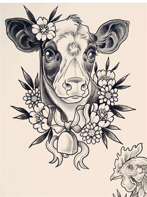 Cow tattoo – Artofit