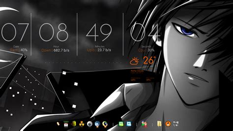 Anime Rainmeter Skins Windows 10 20 Best Rainmeter Skins Themes Images