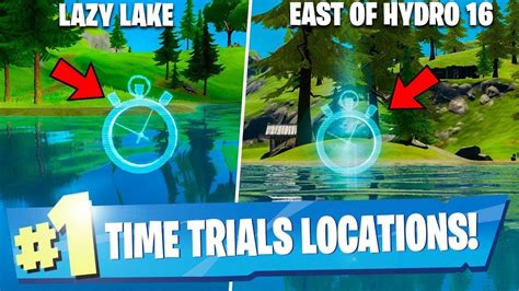 Complete The Swimming Trials At Lazy Lake And East Of Hydro Fortnite