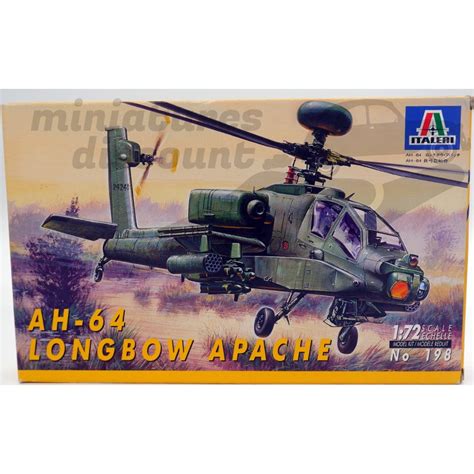 Helicopt Re Ah Longbow Apache Maquette Italeri Me En Boite