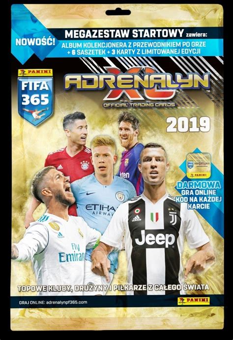 Panini Zestaw Startowy Adrenalyn XL FIFA 365 2019 Panini Sklep