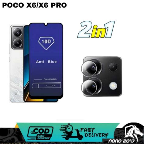 Jual In Tempered Glass Blue Xiaomi Poco X G X Pro M M Pro G