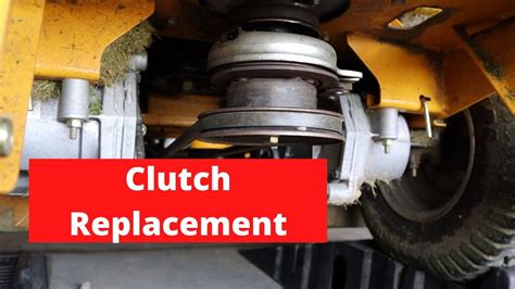 How To Replace Pto Clutch