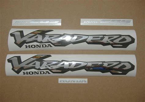 Honda Varadero Xl V Complete Decal Set Golden Version Moto