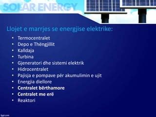 Prodhimi I Energjise PPT