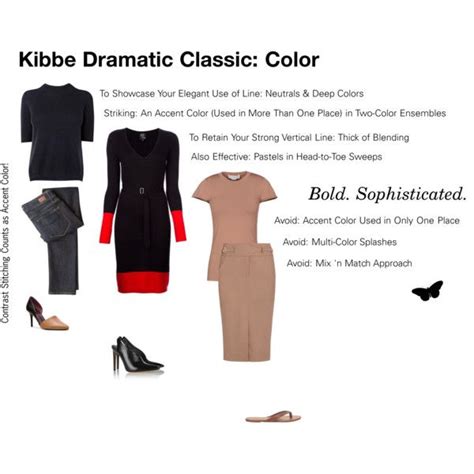 Kibbe Dramatic Classic Color By Dramaticclassic On Polyvore Dramatic Classic Classic Style