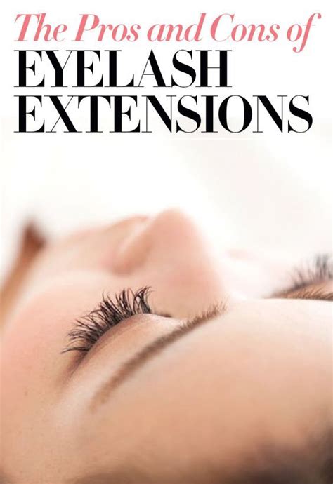 The Pros And Cons Of Getting Eyelash Extensions Eyelash Extensions