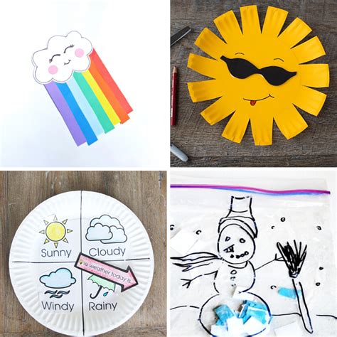 Weather Art And Craft For Kindergarten