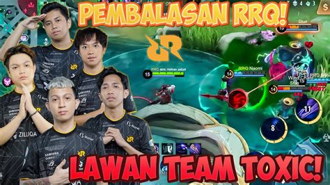 RRQ MODE PEMBALASAN KASIH PAHAM LAWAN PARTY TEAM YANG TOXIC YouTube