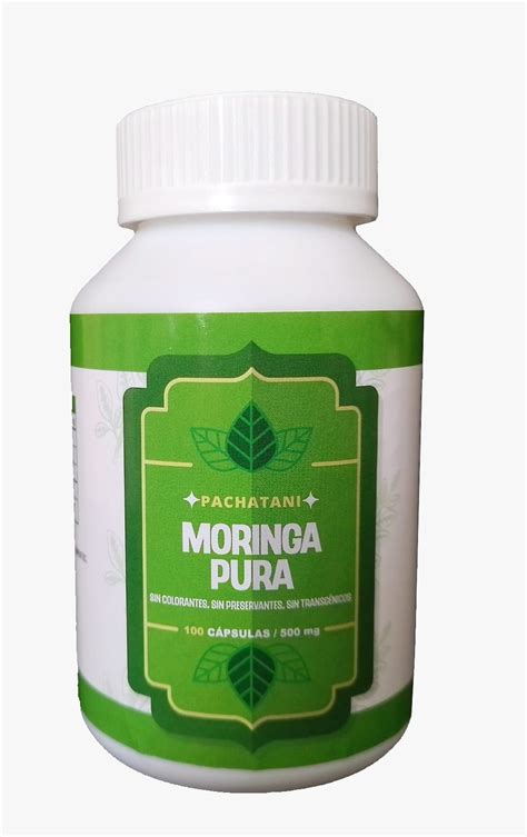 Moringa Pura 500mg 100caps MundoVerde