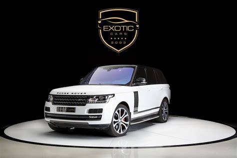 Used White Range Rover Vogue Autobiography P For Sale In Dubai Uae