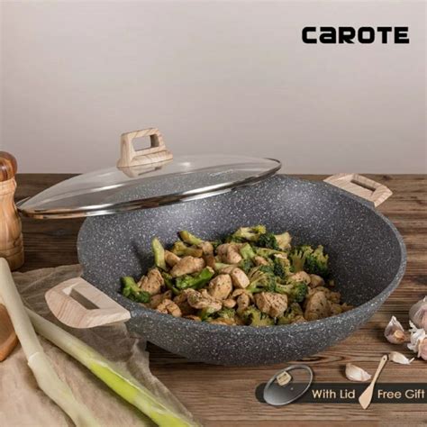 Jual Carote Wajan Kuali Penggorengan Wok Kuali Frypan Cm