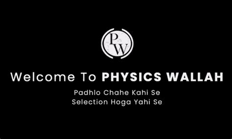 Pw Physics Wallah  Pw Physics Wallah Pw Dark Mode Discover And Share S