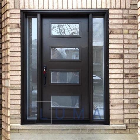 Single Steel Door With Double Sidelites Replacement In Markham Luma