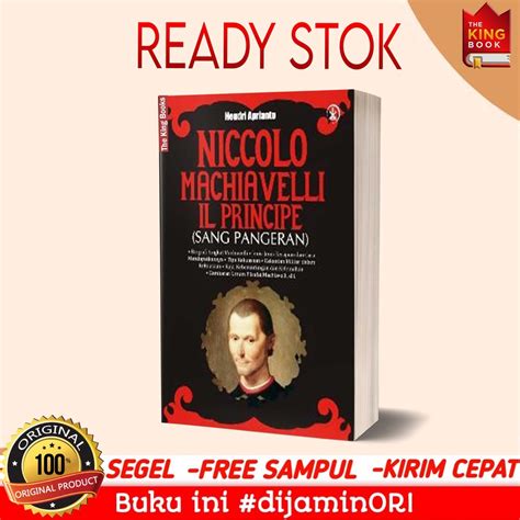 Jual Buku Niccolo Machiavelli Il Principe Sang Pangeran Shopee