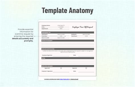 Form Format Template in Excel, Google Sheets - Download | Template.net