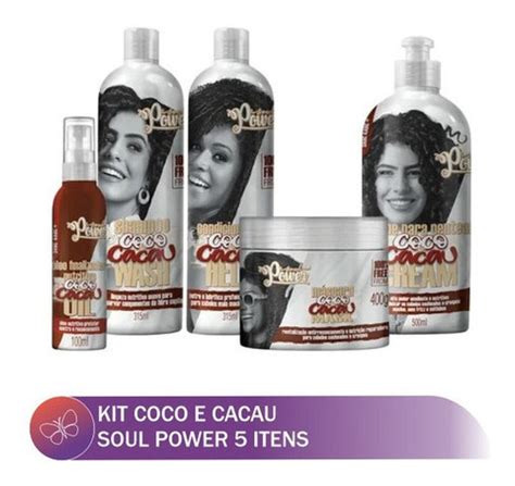 Kit Soul Power Coco E Cacau Completo Frete Gr Tis