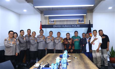 Humas Polri Dan SMSI Perkuat Kolaborasi Wujudkan Pemilu Damai Deteksi