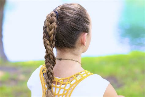 The Run Braid Combo | Hairstyles for Sports - Cute Girls Hairstyles