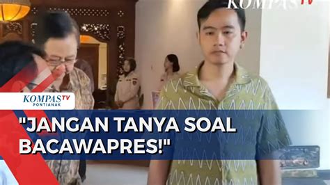 Wali Kota Solo Gibran Enggan Tanggapi Isu Jadi Bakal Cawapres Prabowo