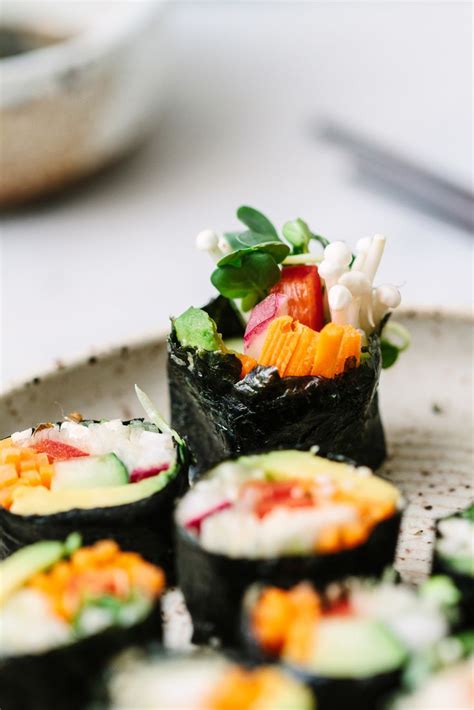 Raw Vegan Sushi Rolls Are Gluten Free Grain Free And So Easy To Make