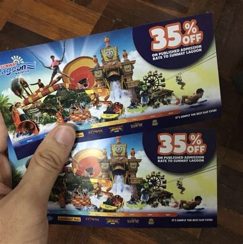 Sunway Lagoon Voucher Tickets Vouchers Event Tickets On Carousell