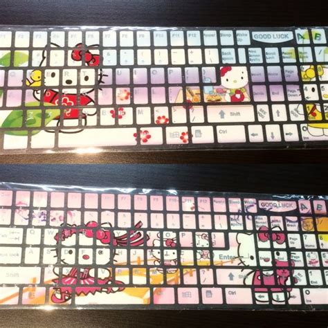 Hello Kitty Keyboard Stickers, Hobbies & Toys, Stationery & Craft, Stationery & School Supplies ...