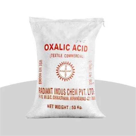 Radiant Oxalic Acid Powder Packaging Type Packet Packaging Size