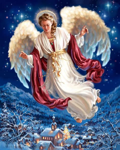 ХУДОЖНИЦА DONA GELSINGER Ange Anges de noël Anges et fées