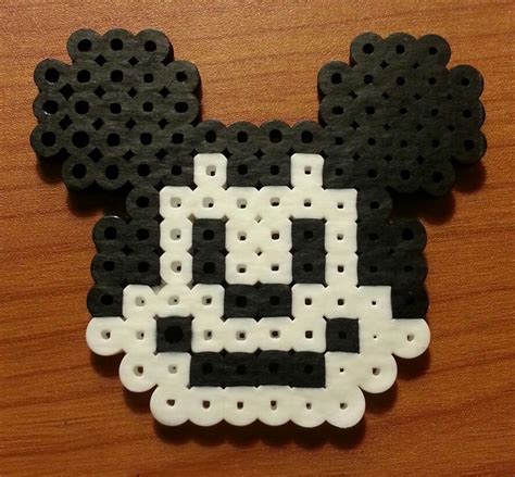 Mickey Mouse Perler Beads By MolilyGalleria Fuse Beads Perler Beads