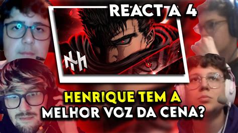 ESSA FOI INCRÍVEL REACT A 4 Guts Berserk Cursed Henrique