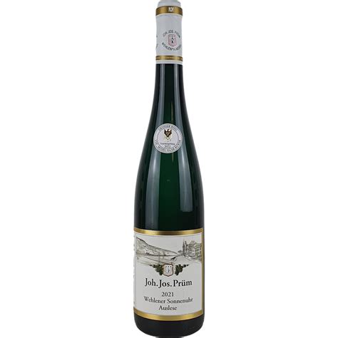 Joh Jos Pr M Wehlener Sonnenuhr Riesling Auslese Versteigerung