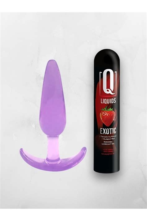 AŞKIN DEPOSU cm Silikon Anal Plug Çilekli Kayganlaştırıcı li Paket Set Fiyatı Yorumları